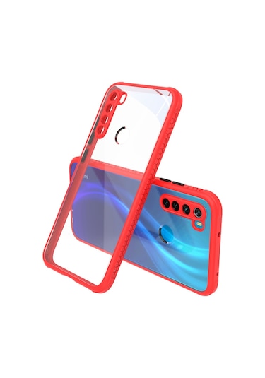 Xiaomi Redmi Note 8 Kilif Köse Koruma Silikon Arkasi Seffaf Kapak 470710485