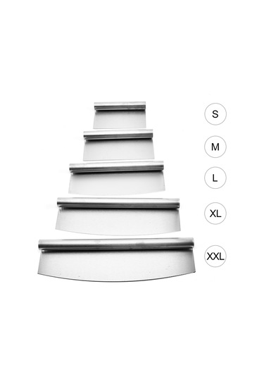 Springsun Paslanmaz Çelik Hamur Kesici - Çok Amaçlı Mutfak Aleti Kesme, Bölme, Kazıma Diğer