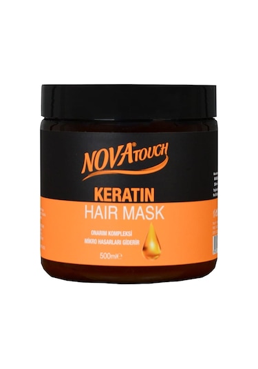Nova Touch Keratin Onarım ve Bakım Saç Maskesi 500 ML