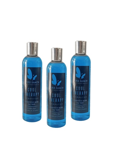 Pure Saach Professional Cool Therapy Hair Tonic 3 x 250 ML