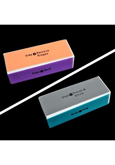 Qingmipy 5'li Tırnak File Seti: Profesyonel Ve Kişisel Kullanım İçin Esnek, Dayanıklı Tırnak Şekillendirme Aletleri Renk Rastgele