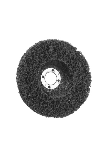 Singree Nilon 5'li Zımpara Diski 100mm 4 İnç - Açısal Zımpara İle Kullanım - Pas/kalıntı/saçak Kaldırıcı - Metal/ağaç/fiberglas İçin