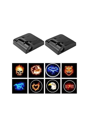 Novahub Renault Captur Clio Duster Espace Koleos Logan Megane Laguna Araba Led Logosu Kapı Hoşgeldiniz Lazer Projektör Gölge Işık Bat-