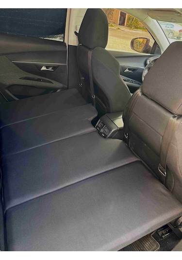 Oto Arka Koltuk Yatak Sıvı İtici Kumaş 70 x 130 CM - Siyah