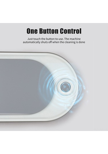 Gajeena Usb Şarjlı Yeşil Mini Ultrasonik Temizleyici - Gözlük, Mücevher, Saat Ve Lens Temizliği İçin Taşınabilir Makine Göz Lensı Kapsülü