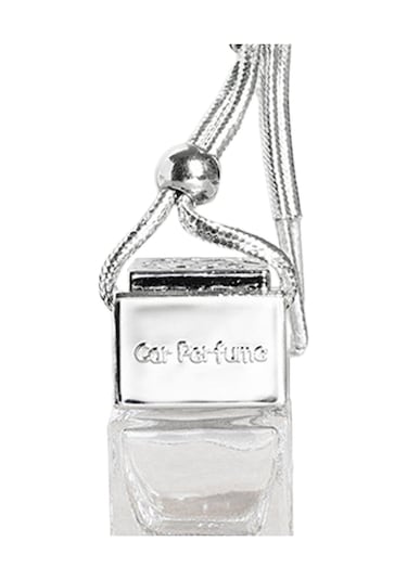 Suntek Boş Araba Difüzör Kolye Parfüm Şişesi Oto Gümüş