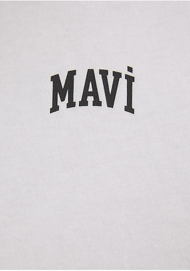 Mavi - Mavi Logo Baskılı Beyaz Tişört 1611585-620 Beyaz