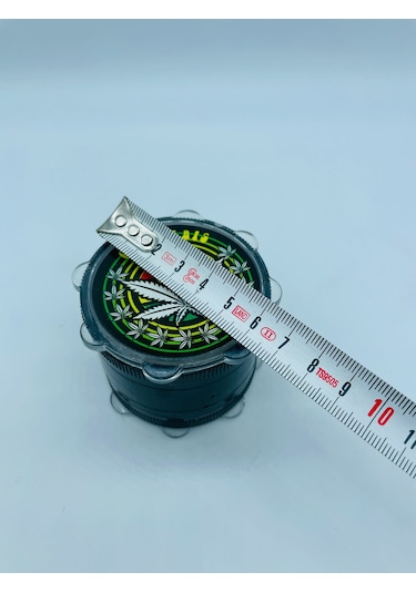 Tobaccoturk724 5 Parça Plastik Grinder Tutun Öğütücü 65 MM