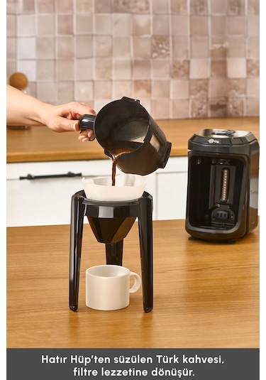 Karaca Hatır Hüp 2 İn 1 Türk Kahve Makinesi