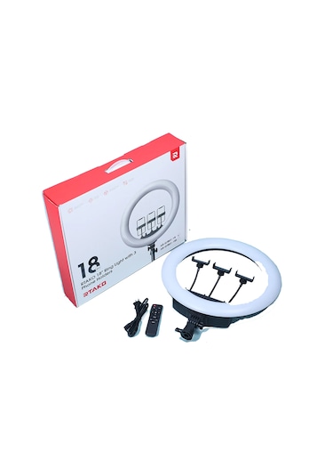 Rtako Ar-gtb01 Ringlight 18 İnç Led Işık - Renksiz -