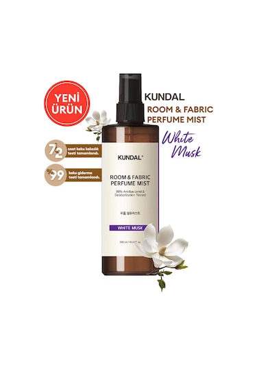 Oda Ve Kumaş Kokusu Kundal Room & Fabric Perfume Mist White Musk 300 Ml Musk