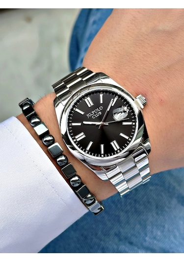 Jg. Polo Clup Jpc.1025 S035 Erkek Kol Saati Gri 48003346