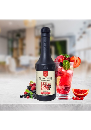 Nish Kırmızı Orman Meyveleri Aromalı Püre Sos 1.150 Gr