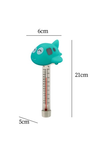 Suntek Yüzer Havuz Termometresi Jakuzi Akvaryumlar Uçak-şekli