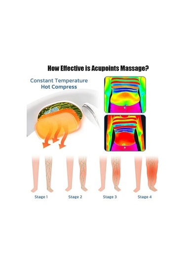 Dm K05 Taşınabilir Isıtmalı Boyun Masaj Aleti, Darbe Terapi, Akülü Akıllı Masaj Aracı, Açık Mavi Açık Mavi