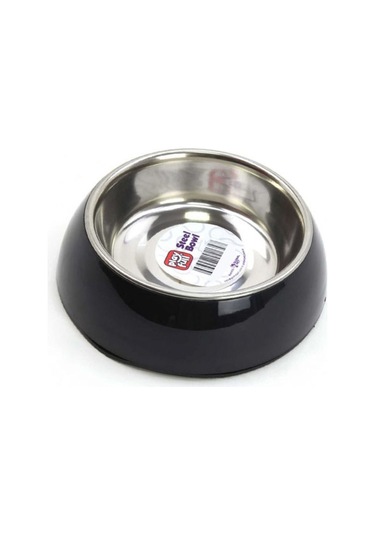 Playfull Siyah Çerçeve Çelik Mama ve Su Kabı X-small Pfmk-4133