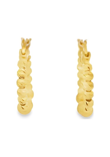 Cigold Taşsız Küpe 14 Ayar Altın 3.80 Gr Oa-k1tb01029347 Renkli