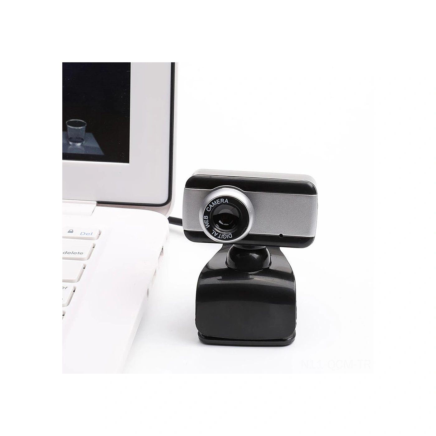 Qingmipy Usb Webcam Manuel Odaklanabilir Mikrofonlu 480p 0.3mp Cmos Sensörlü Dizüstü/masaüstü Bilgisayar Kamerası Plug&play