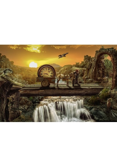 Nova 1000 Parça Akıp Giden Zaman Puzzle - Dmitriy Sladkov