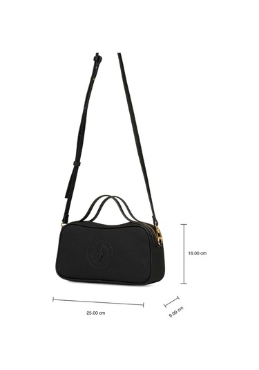 U.s. Polo Assn. Kadın Postacı Çantası Siyah Us25270 Siyah