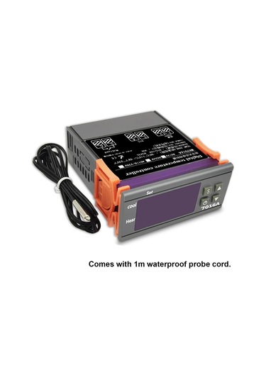 Suofeng Zfx-7016a 30a Dijital Termostat İle Hassas Sıcaklık Kontrolü, Buzdolabı Ve Kuluçka İçin Yüksek Performans