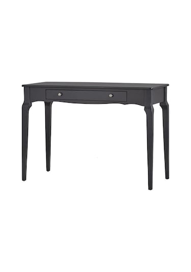 Wooding 120 Cm Masif Siyah Lake Bonamy Çalışma Masası Siyah