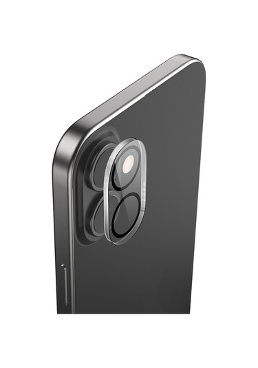 İphone Uyumlu 16 Raptic Glass Serisi Kamera Lens Koruyucu Şeffaf