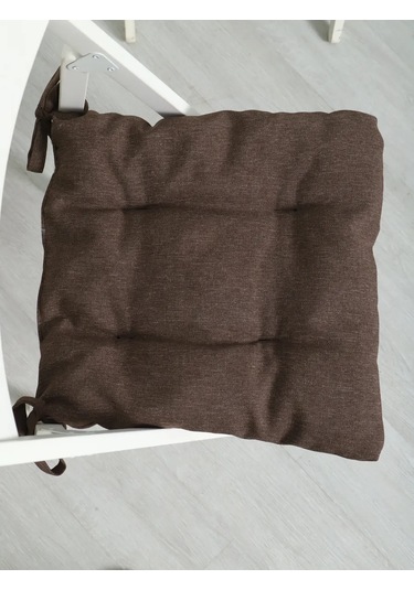 Pufiprofi Sandalye Yastığı Kare 40x40 2'li Set 221239365 Kahverengi