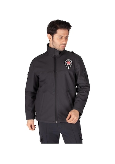 Yeni Tip Kamu Özel Güvenlik Erkek Softshell Mont
