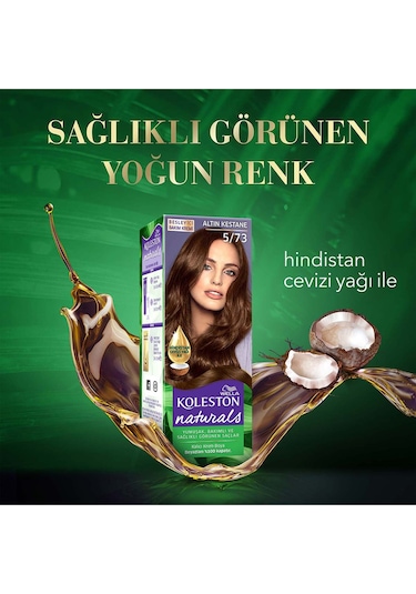 Wella Koleston Naturals Saç Boyası 5.73 Altın Kestane