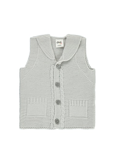 Civil Baby Erkek Bebek Triko Yelek 3-18 Ay Grimelanj 44821202023w1-1 Grimelanj