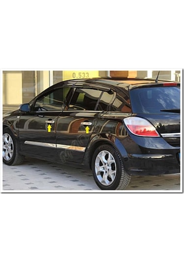 Woc Chrome Opel Astra H Hb Krom Kapı Kolu 2004-2013 4 Kapı  Paslan