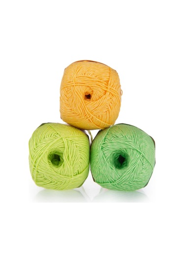 Pehorka İnci İpliği "tropikal Bahçe" Seti 3 X 100 Gr Pekhorka 397047981