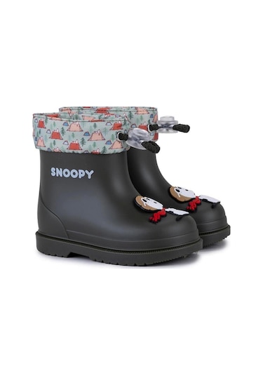 İgor Çocuk Lastikli Bot W10277 Bımbı Snoopy-4553 Gri