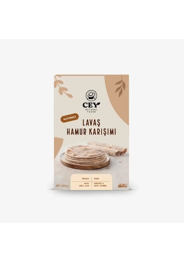 Cey Glutensiz Lavaş Hamur Karışımı 220 Gr