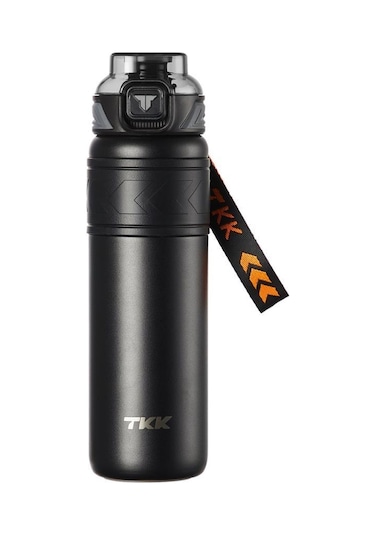 Tkk Çelik Termos Matara 900 ML Siyah