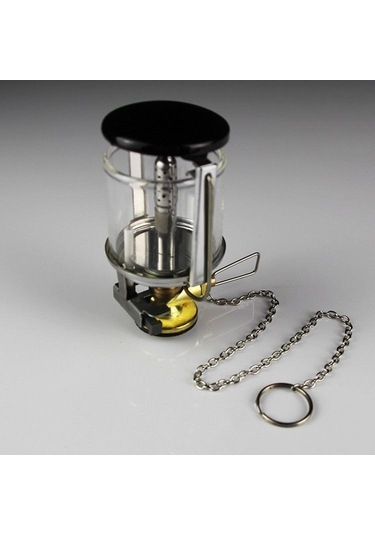 Kamp Gaz Lambası Gaz Feneri Asılı Lamba Fener Dış Mekan Çok Renkli