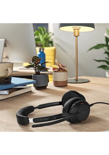 Jabra Evolve2 50 Duo Usb Ms Kablolu Kulak Üstü Kulaklık