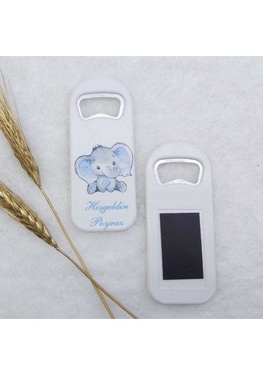 Fil Baskılı Dikey Açacak Magnet 4,5x10,5 Cm Uv Erkek Beb 30 Adet