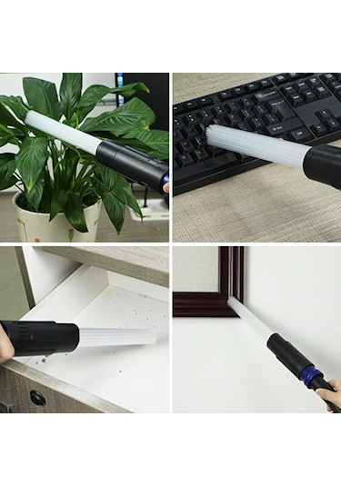 Xurunkeji Evrensel Elektrikli Süpürge Parçaları Toz Temizleyici Pipet Boruları Kir Temizleyici Havalandırma Delikleri Klavyeler İçin Emiş Fırçası