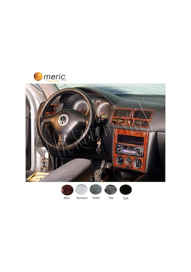 Meriç® Volkswagen Bora Ön Torpido Kaplama 19 Parça 1998-2008 (530157521)