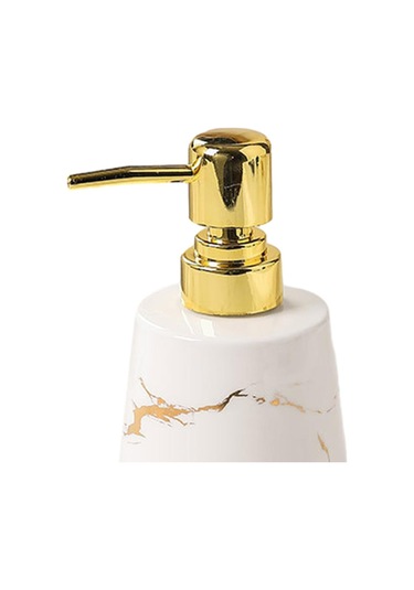 Suntek Banyo Otel Tezgahı Beyaz Için Sabunluk Boş Banyo Sıvı Kabı Beyaz