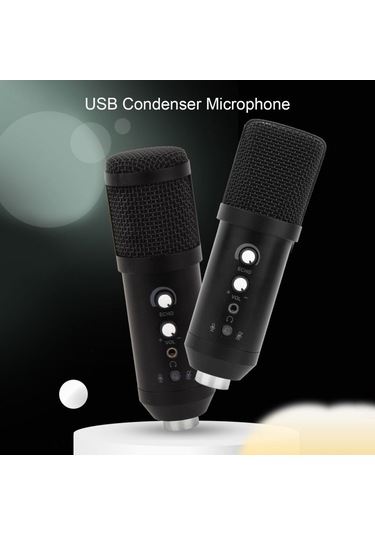 Skycıty Usb Mikrofon, Kapasitif, Karışım Ve Ses Seviyesi İşlevleri