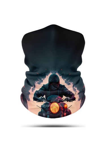 Daırb0082 - Çok Amaçlı Bandana Motosiklet Boyunluk Balaklava Outdoor Yüz Maskesi Kayak Maskesi Çok Renkli