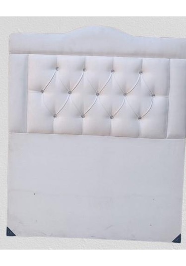 Bengi Ticaret Dk El Yapımı Tay Tüyü Kumaş Tek Kişilik Başlık Beyaz 90