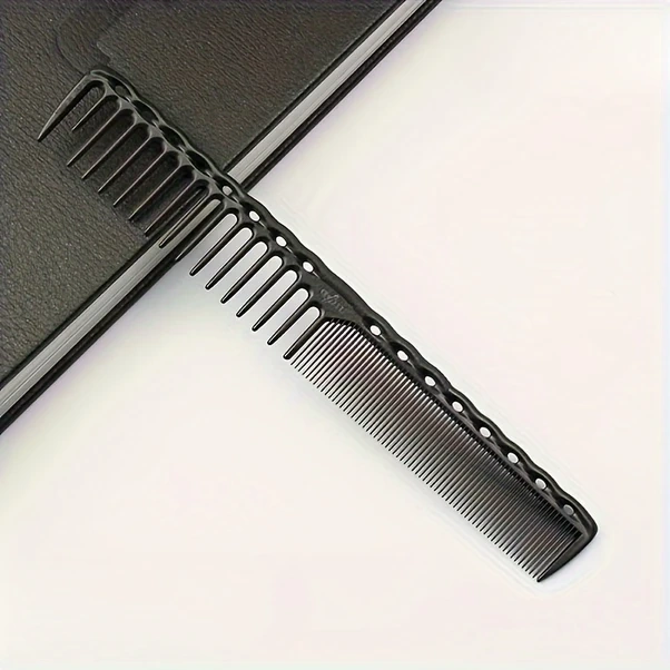 Gateesat Beyaz Saç Stili İçin Karbon Fiber Saç Fırçası Seti - İnce Ve Geniş Dişler