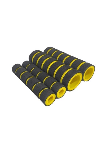 Mg Moto 4 Lü Set Elcik Ve Manet Süngeri Sarı Standart