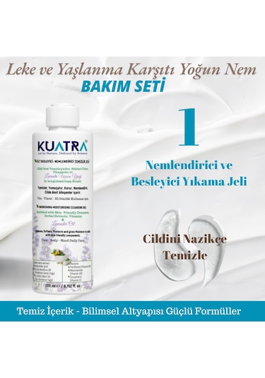 Kuatra Koyu Leke ve  Yoğun Nemlendirici Gece Bakım Seti