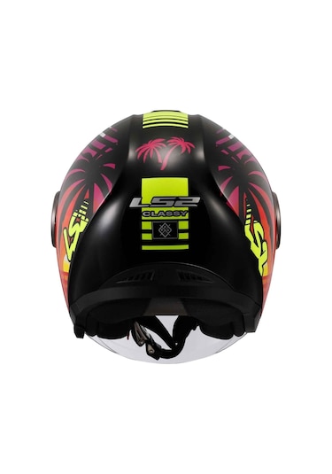 Ls2 Classy Palm Açık Motosiklet Kaskı-9541 Siyah
