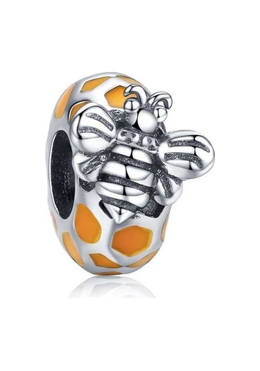 Fastbuy S925 Ayar Gümüş Arı Boncuk Dıy Bilezik Kolye Aksesuarları Çok Renkli Takı El Yapımı Çok Renkli